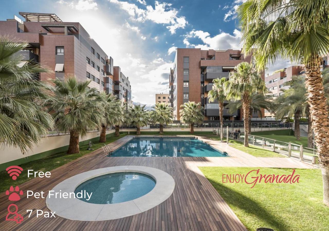 Apartament EnjoyGranada Emir 3A - Piscina, Gym & Parking Zewnętrze zdjęcie